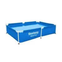 Piscina rectangular con est. metalica 1.000Lt. sin Depurador. Bestway Kids