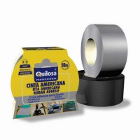 Cinta Americana Gris Rollo 50m T021261*