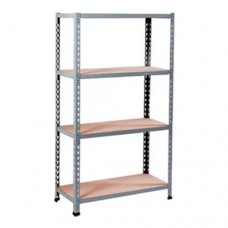 Desc - Estante Mega Rack gris 4 niveles (600Kg) x Un.