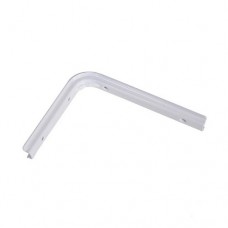 Soporte p/ estante bracket blanco 25 x 30cm x20u.