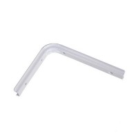 Soporte p/ estante bracket blanco 10 x 15cm x20u.