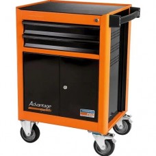 Carro p/ herr. 2 cajones 2 puertas (85x65x46cm) Naranja PRO *