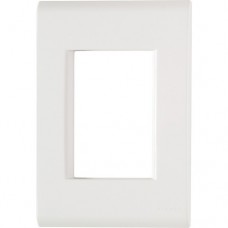 Placa 4x2 3 Modulos Blanca LIZ x un. 