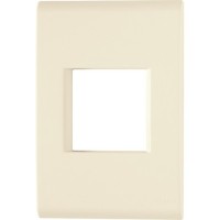 Placa 4x2 2 Modulos Juntos Beige LIZ x un. 