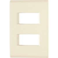 Placa 4x2 2 Modulos Separados Beige LIZ x un 