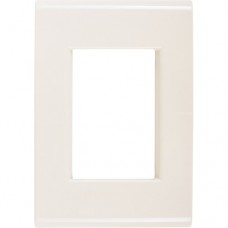 Placa 4x2 3 Modulos Beige LIZ x un. 