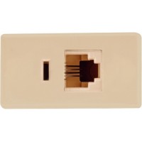 Modulo RJ11 para Telefono Beige UNIVERSAL xUn.