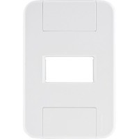 Placa 4X2 1 Modulo Horizontal Blanca TABLET x un. 