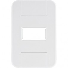 Placa 4X2 1 Modulo Horizontal Blanca TABLET x un. 