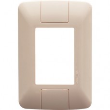 Placa 4x2 3 Modulos Beige ARIA xUn.