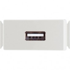 Modulo Tomacorriente USB 1.5A Beige ARIA xUn.