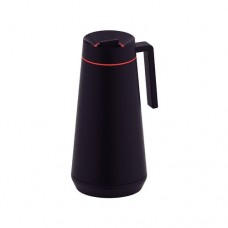 Termo Inox Negro. con Ampolla de Vidrio 750ml. Exata