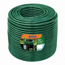 Manguera 3 capas Flex para jardin 1/2'x100m verde Tramontina