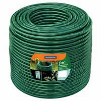 Manguera p/ jardin 3 capas Flex  3/4'x50m verde Tramontina