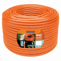 Manguera 3 capas Super Flex 1/2'x200m naranja Tramontina