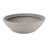 Maceta Indi 17cm Col. Cemento con Plato Tramontina