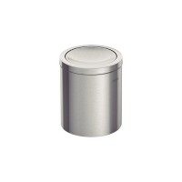 Basurero inox. con tapa basculante 12Lt. Tramontinax Un.