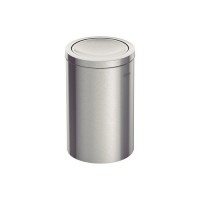 Basurero inox. con tapa basculante 20Lt. Tramontina x Un.