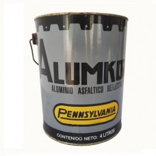 Pintura Asfaltica Aluminizada Alumkote 4lt*