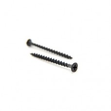 Tornillo Autoperf. Drywall #6x1-1/4 p/ madera negro punta fina x200un.