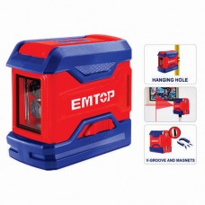 Autonivelador Laser Rojo 15m. Con Estuche. Emtop*