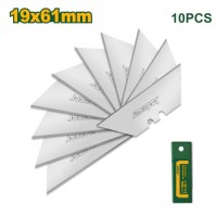 Accesorio - Cuchillas para cutter 19x61mm 10pzs Jadever