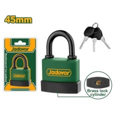 Candado Plastificado 45mm (3 Llaves) Jadever Blister