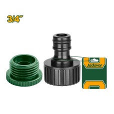 Adaptador hembra canilla reduccion 3/4 x 1/2 Jadever Blister