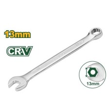 Llave combinada CrV cuello corto 13mm Jadever x Un.