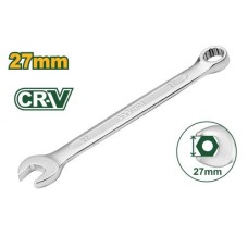 Llave combinada CrV cuello corto 27mm Jadever x Un.