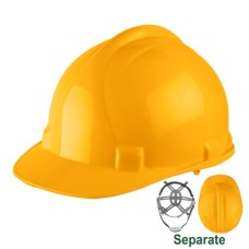 Casco de Seguridad Amarillo 6 puntos Jadever