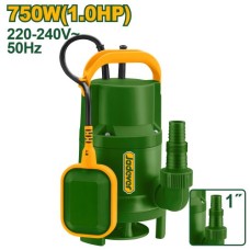 Bomba sumergible 1HP Max 7m (217L/min). Jadever Caja