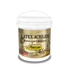 Pintura latex acrilico Blanco para interiores 18Lts x Un.