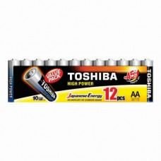 Pila Alkalina AA Toshiba Multi Pack x12