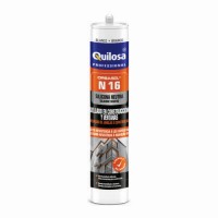 Silicona N-16 Constr. y Ventanas Negra 300ml T070359