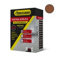 Pastina Acrilica Bi-Componente Castaño Caja x 1.3 Kg