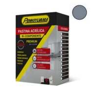 Pastina Acrilica Bi-Componente Gris Oscuro Caja x 1.3 Kg