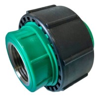 Union Doble de 25 mm con Inserto de 3/4' Hembra RedEco x8