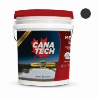 Membrana Liquida Canatech Negro 4kg sin fibra x Un.