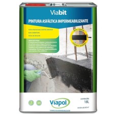 Pintura asfaltica VIABIT 18lts Viapol ref. V0511039